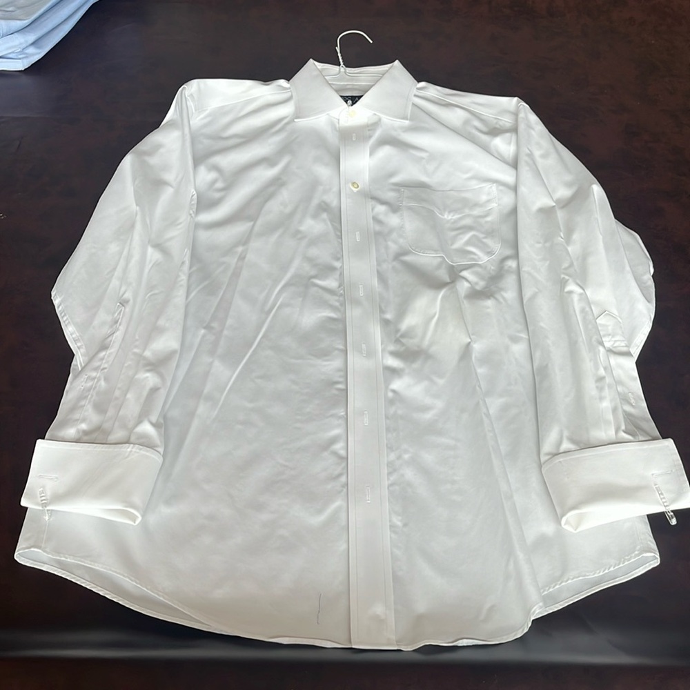 Jos. A. Bank. Executive Collection Size 16-1/2 White Dress Shirt